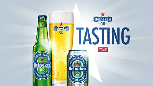 6-Pack Heineken 0.0% Non-Alcoholic Beer - Great Taste