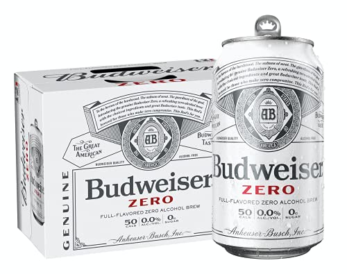 Budweiser Non-Alcoholic Beer [12-Pack] 12 Fl Oz