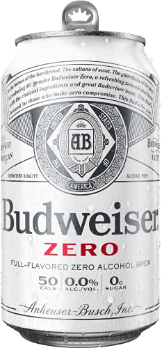 Budweiser Non-Alcoholic Beer [12-Pack] 12 Fl Oz
