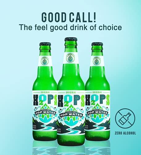 H2OPS Sparkling Hop Water - Original, Craft Brewed