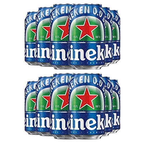 Heineken 0.0 Non Alcoholic Lager, 12 x 330ml
