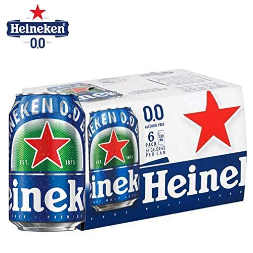 Heineken 0.0 Non Alcoholic Lager, 12 x 330ml