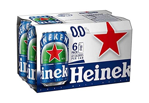 Heineken 0.0 Non Alcoholic Lager, 12 x 330ml