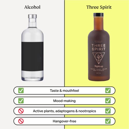 Three Spirit Nightcap - Alt-Whiskey, 50cl | Adaptogen Infused