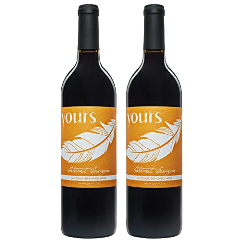 YOURS Non-Alcoholic Cabernet Sauvignon - Award-Winning, Low-Cal, Low-Carb