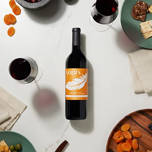 YOURS Non-Alcoholic Cabernet Sauvignon - Award-Winning, Low-Cal, Low-Carb