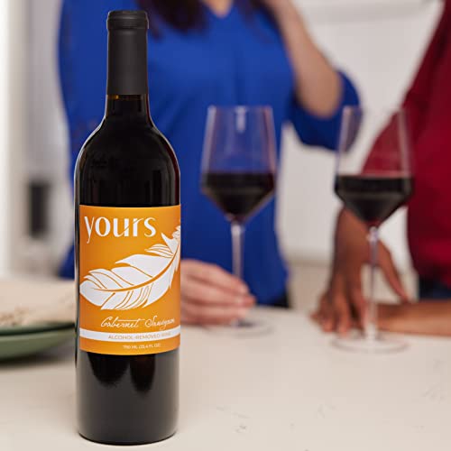 YOURS Non-Alcoholic Cabernet Sauvignon - Award-Winning, Low-Cal, Low-Carb