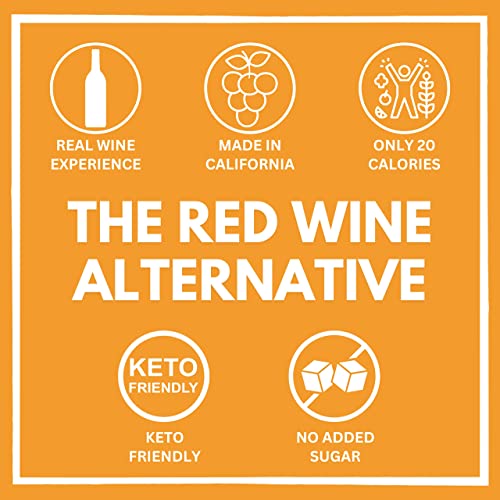 YOURS Non-Alcoholic Cabernet Sauvignon - Award-Winning, Low-Cal, Low-Carb