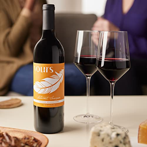 YOURS Non-Alcoholic Cabernet Sauvignon - Award-Winning, Low-Cal, Low-Carb