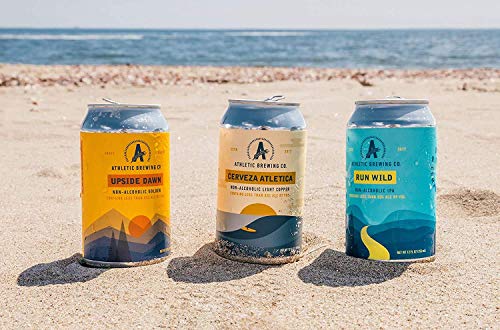 12-Pack of Athletic Brewing Co. Non-Alcoholic Craft Beer