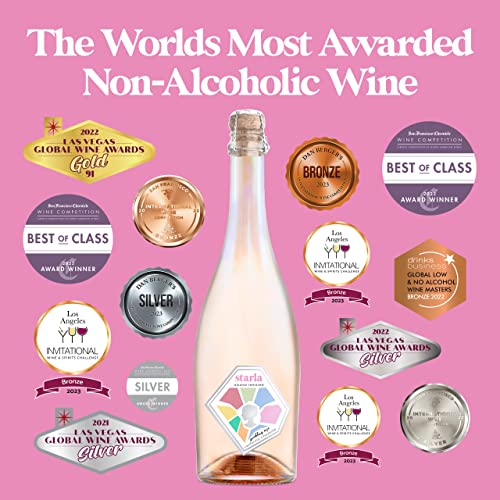 Sparkling Rosé by Starla Wines - Sugar-Free, Low Carb