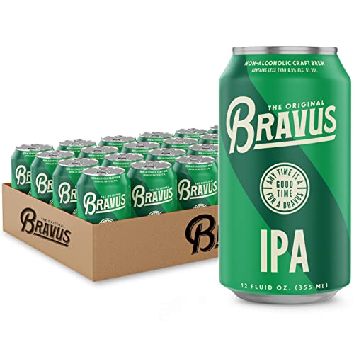 Bravus Non-Alcoholic IPA 24 Pack - India Pale Ale