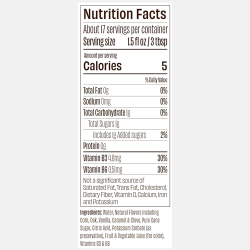 Bourbon-Flavored Non-Alcoholic Spirit | Mood-Boosting, 5 Cal, Vegan | 750 ml