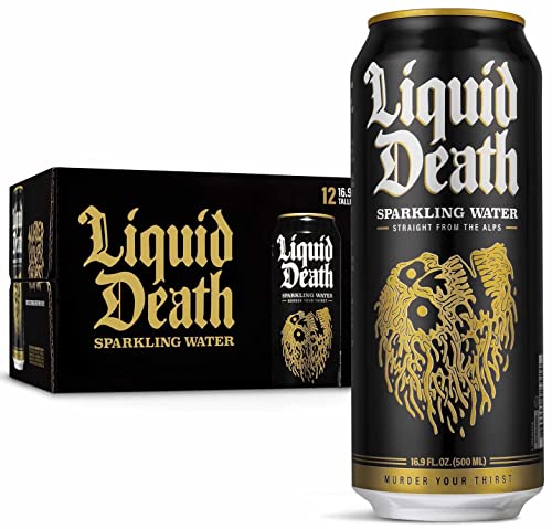 Sparkling Water - Liquid Death, 16.9 oz (12-Pack)