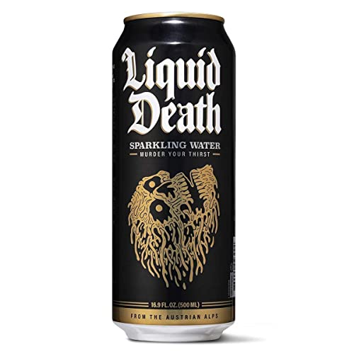 Sparkling Water - Liquid Death, 16.9 oz (12-Pack)