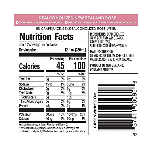Orchard Hill Giesen 0% - Non-alcoholic New Zealand Rose (750ML)
