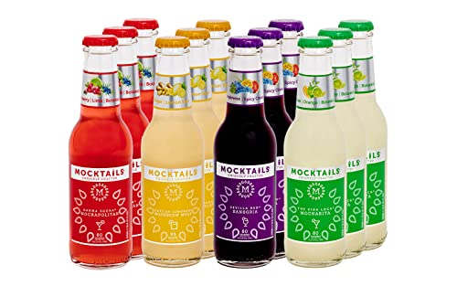 Non-Alcoholic Craft Mocktails Variety Pack | 12 Drinks