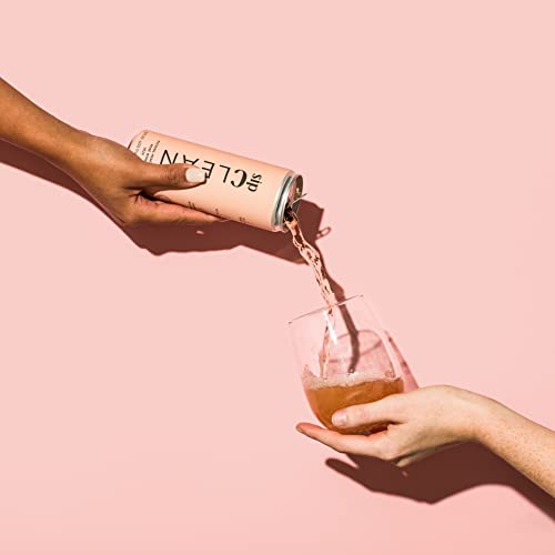 SipClean Non Alcoholic Rosé Sparkling Wine - 4 Pack