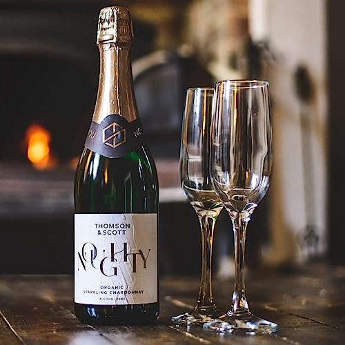 Thomson & Scott Noughty Organic Sparkling Chardonnay, 1 Bottle