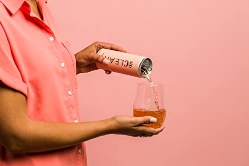 SipClean Non Alcoholic Rosé Sparkling Wine - 4 Pack