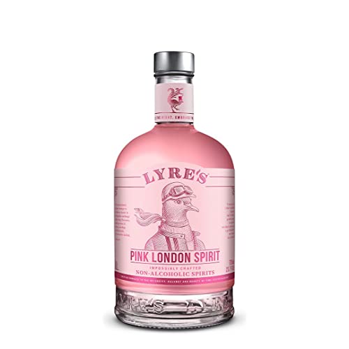 Lyre's Pink London - Non-Alcoholic Spirit | Pink Gin Style | Premium | 23.7 Fl Oz