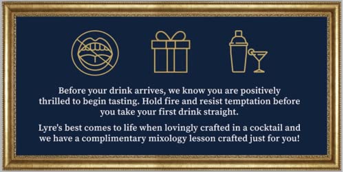 Lyre's Pink London - Non-Alcoholic Spirit | Pink Gin Style | Premium | 23.7 Fl Oz