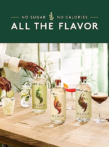 Seedlip - Non-Alcoholic Spirits Trio Bundle | Grove 42, Garden 108 and Spice 94 | Calorie Free, Sugar Free | Spirit Alternative | Alcohol Free Cocktails | 23.7 fl oz (Pack of 3, 700ml)