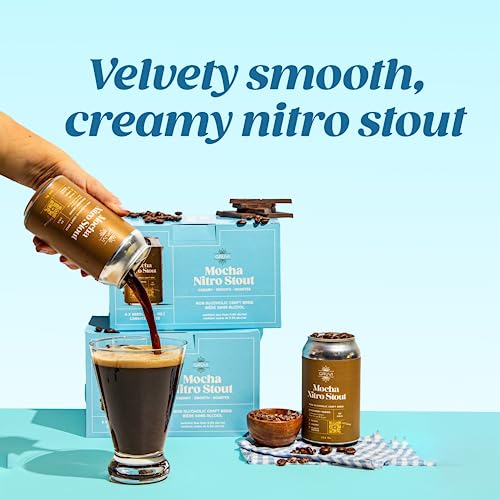 Gruvi Mocha Nitro Stout - Smooth, Creamy, Coffee Notes