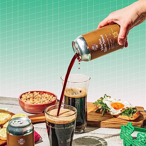 Gruvi Mocha Nitro Stout - Smooth, Creamy, Coffee Notes