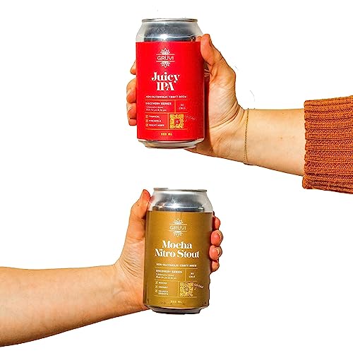 Gruvi Mocha Nitro Stout - Smooth, Creamy, Coffee Notes