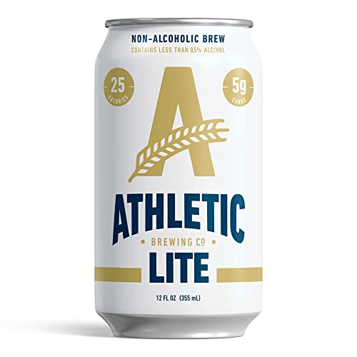 Athletic Brewing Light Craft Non-Alcoholic Beer - 6 Pack