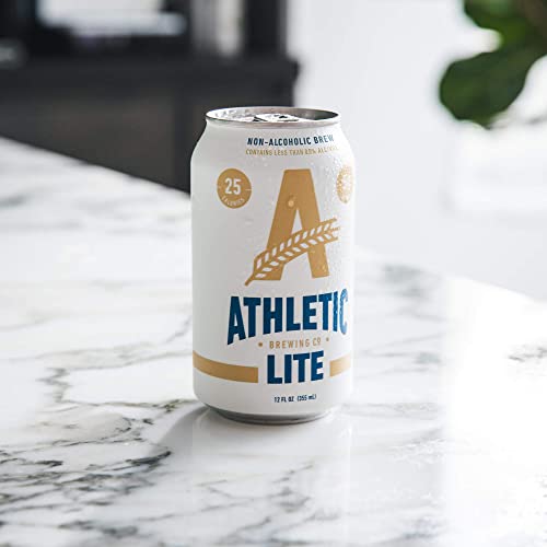 Athletic Brewing Light Craft Non-Alcoholic Beer - 6 Pack