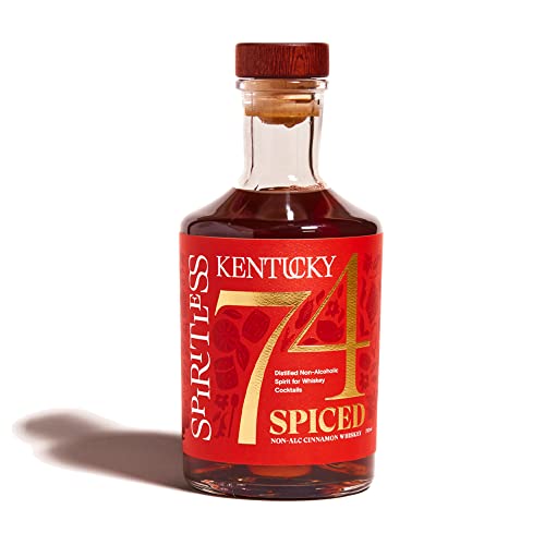 Kentucky 74 Spiced Non-Alcoholic Whiskey - 700ml