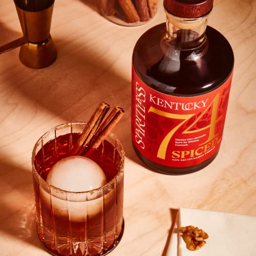 Kentucky 74 Spiced Non-Alcoholic Whiskey - 700ml