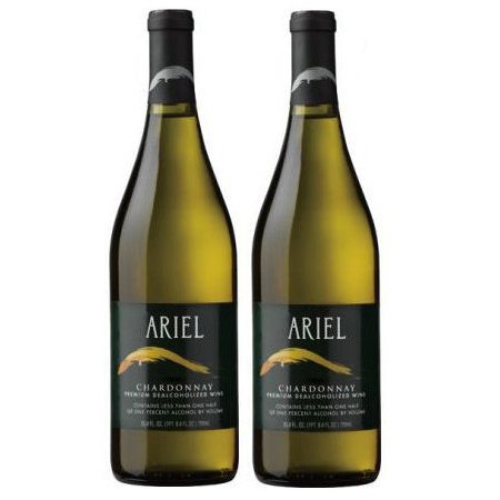 Ariel Chardonnay: Non-alcoholic White Wine Duo