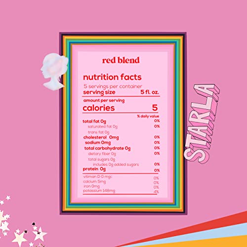 Starla Wines Non-Alcoholic Red Blend [750ml, 1-Pack]