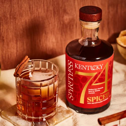Kentucky 74 Spiced Non-Alcoholic Whiskey - 700ml