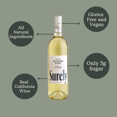 Non Alcoholic Sauvignon Blanc - Low Sugar, Low Calorie