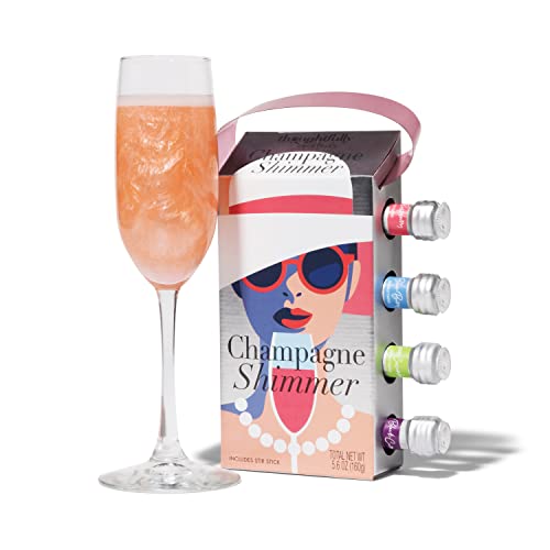 Shimmering Cocktail Drink Set for Non-Alcoholic Beverages