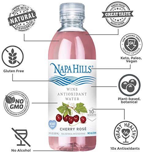 Napa Hills Flavored Wine Water - Antioxidant Enriched