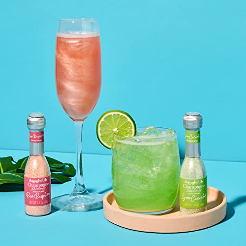 Shimmering Cocktail Drink Set for Non-Alcoholic Beverages