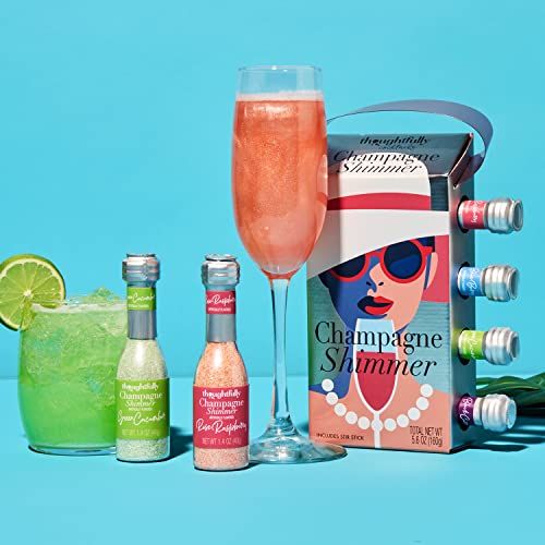 Shimmering Cocktail Drink Set for Non-Alcoholic Beverages