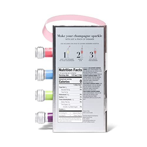 Shimmering Cocktail Drink Set for Non-Alcoholic Beverages