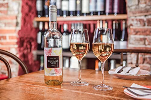 Teetotaler Non-Alcoholic White Wine Beverage Low Calorie Beverages for Dry Months (1 Bottle - 750mL)