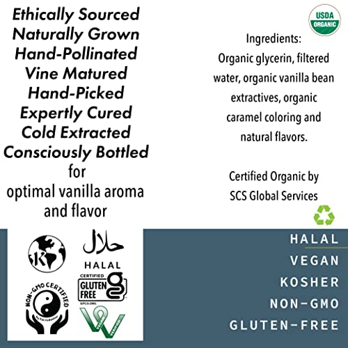 Organic Vanilla Flavor - Non Alcoholic Concentrate