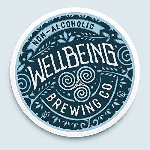 WELLBEING BREWING CO. 6 Pack Cans - Hellraiser Dark Amber Non-Alcoholic Craft Beer