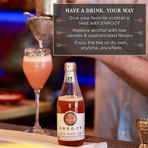 Enroot Organic Variety Pack - Exotic Mocktails, Cocktail Mixers (6 bottles)