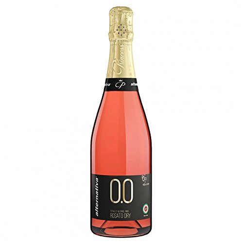 Princess Bollicine Rosato Dry Sparkling Rose 0.0% Italy, Halal Vegan