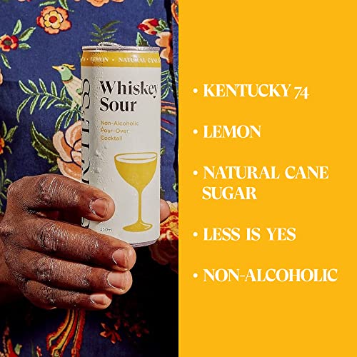 Whiskey Sour Mocktail Mixer - Non-GMO & Vegan