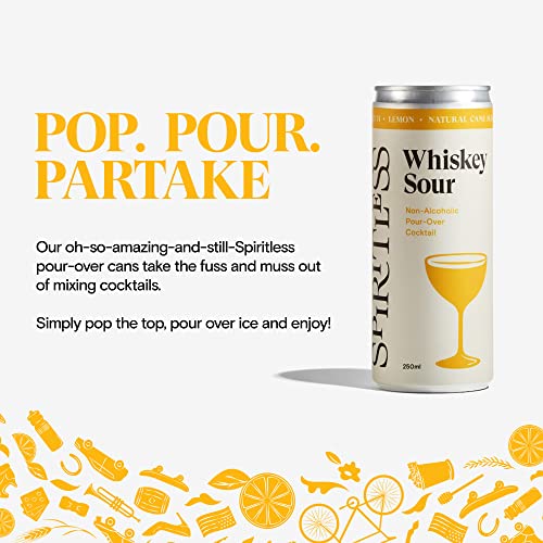 Whiskey Sour Mocktail Mixer - Non-GMO & Vegan